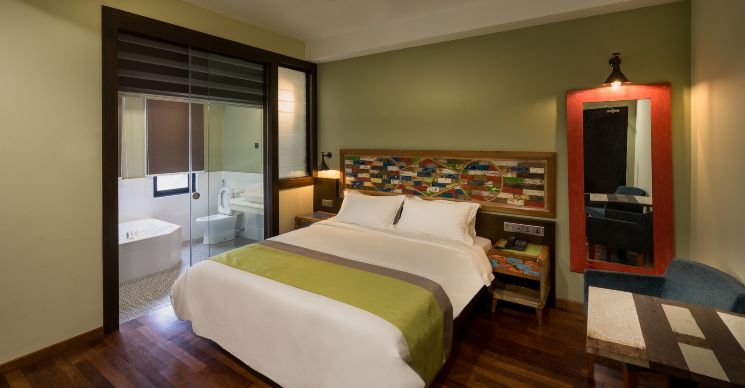 Superior room with heritage finishes