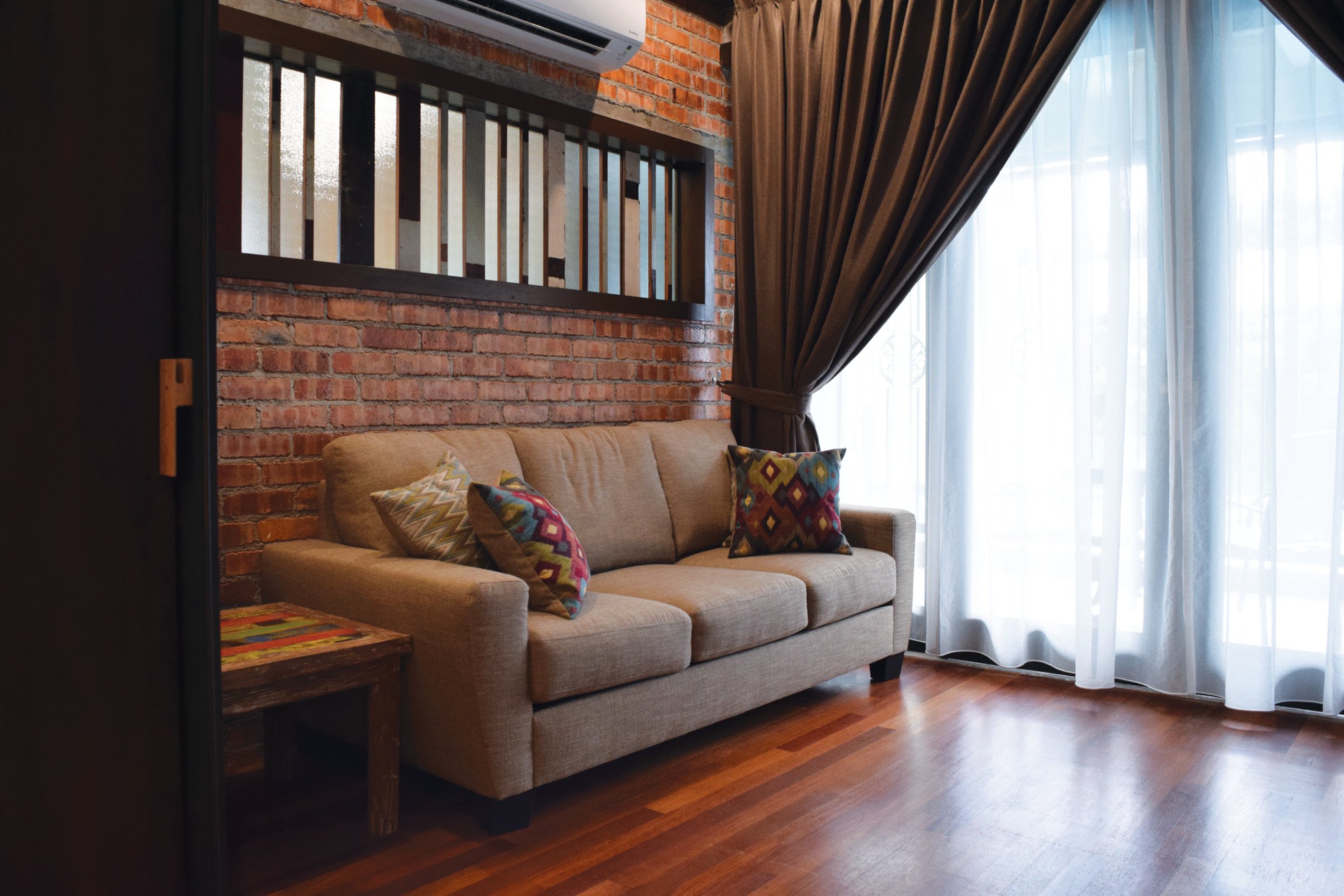 Treasures Suite with poolside outdoor living area